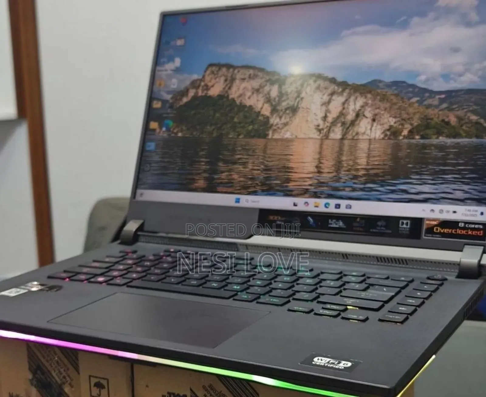 New Laptop Asus ROG Strix G15 G512 16GB AMD Ryzen 9 SSD 512GB