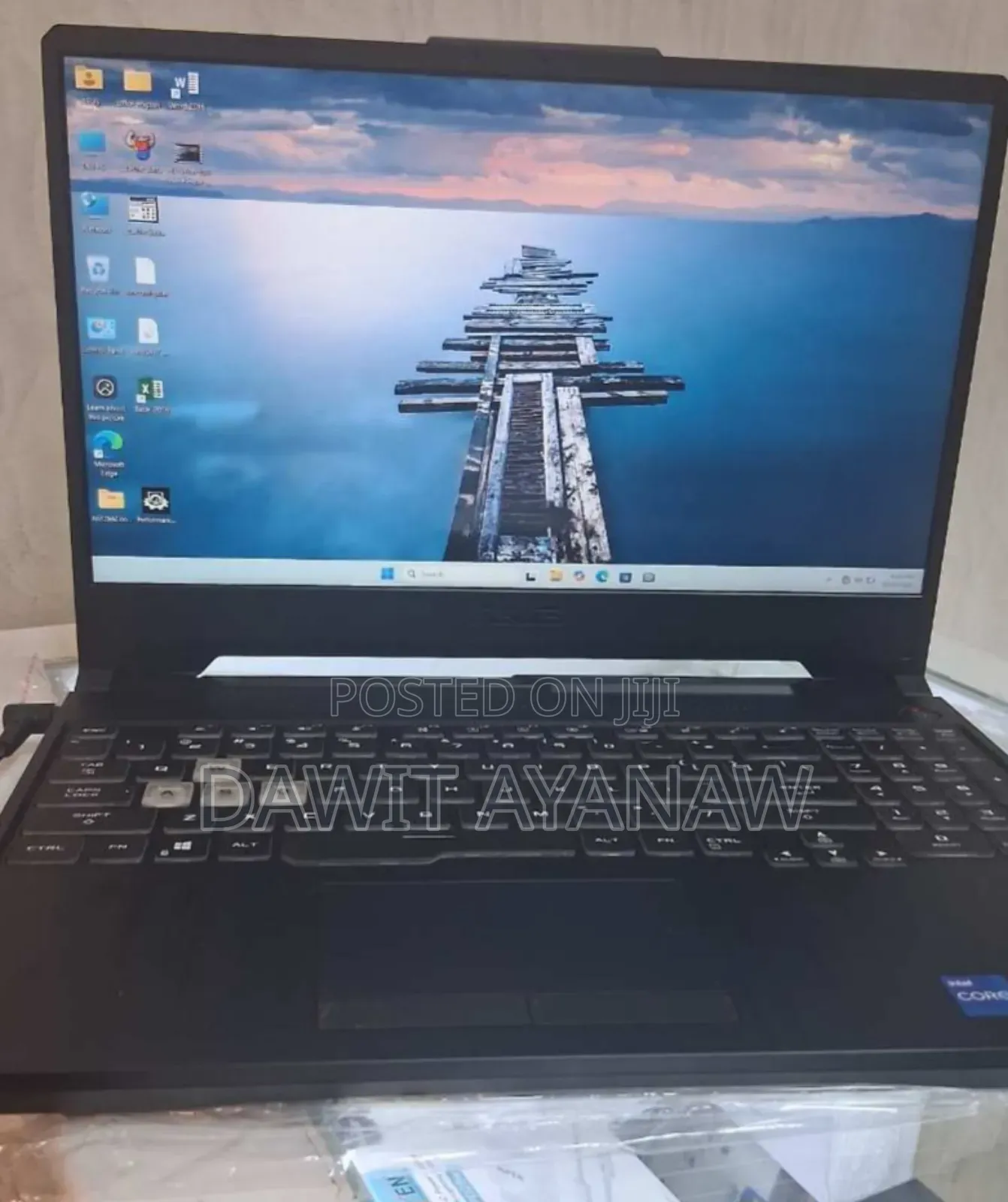 New Laptop Asus TUF Gaming A15 16GB Intel Core i7 SSD 512GB