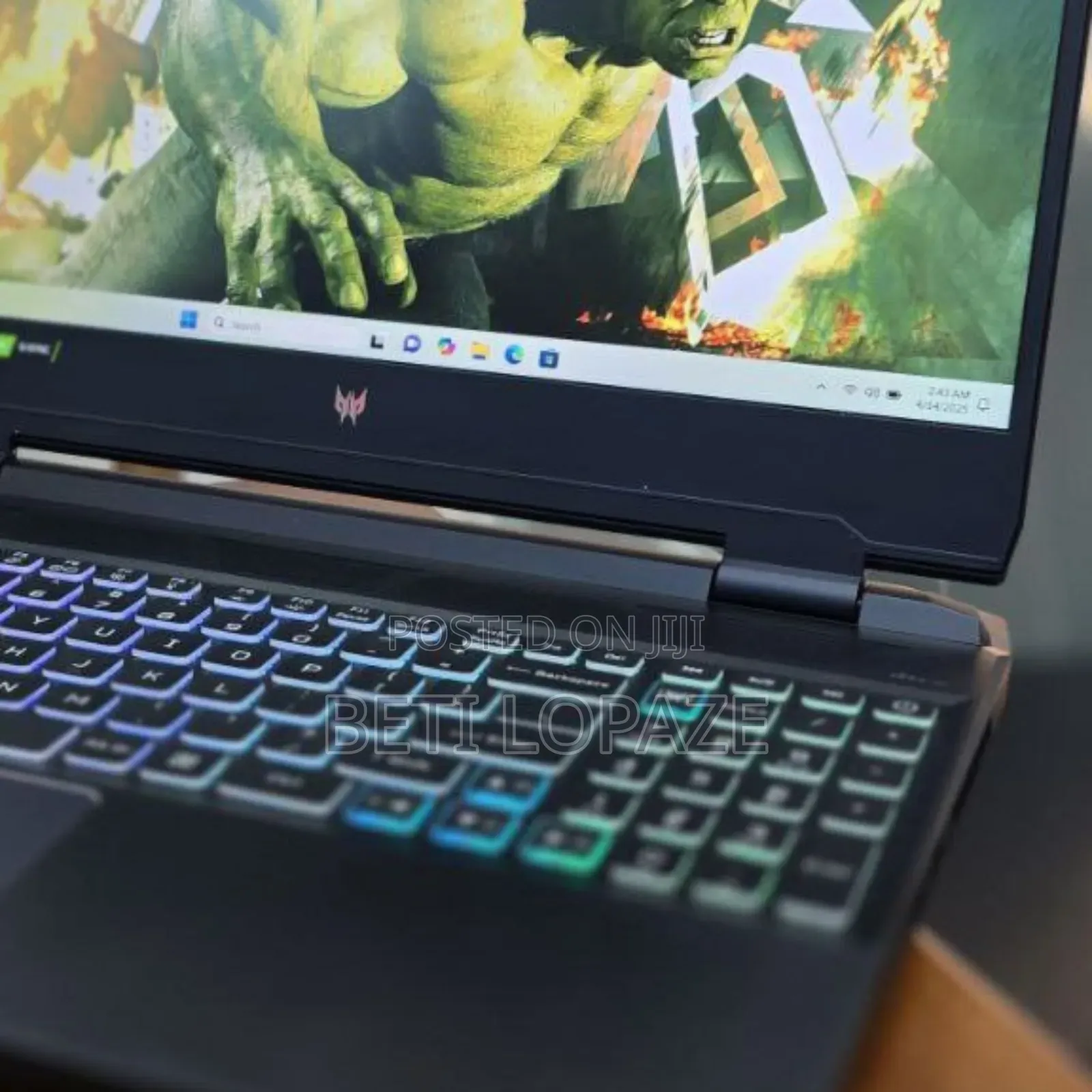 New Laptop Acer Predator Helios 300 16GB Intel Core I7 SSD 512GB