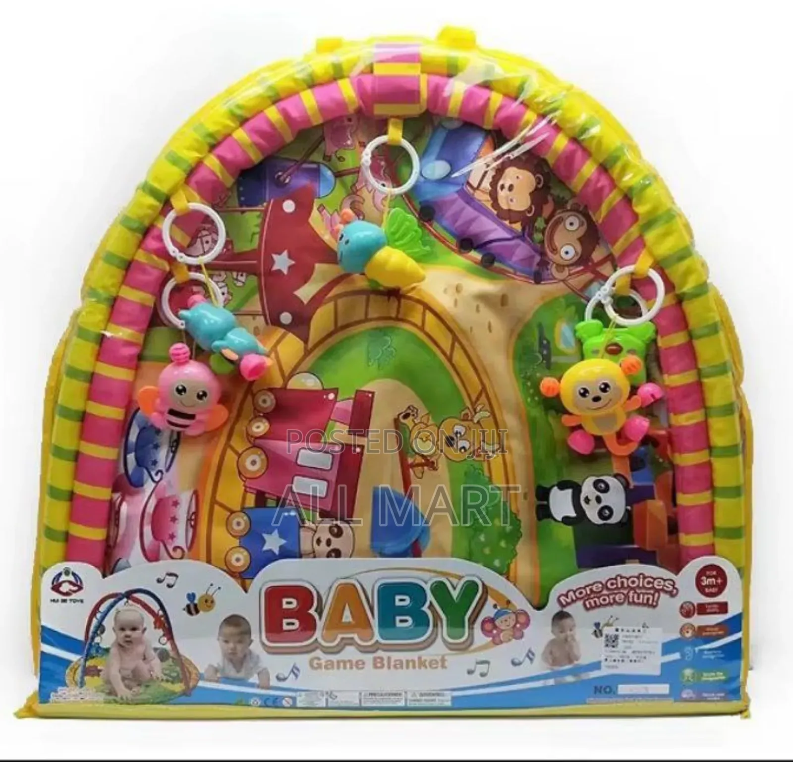 Colorful Baby Rounded Playgym
