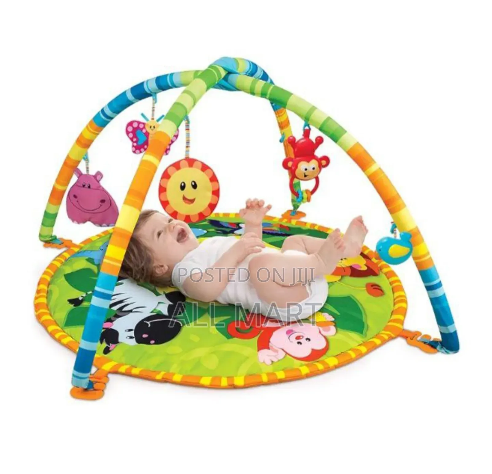 Colorful Baby Rounded Playgym