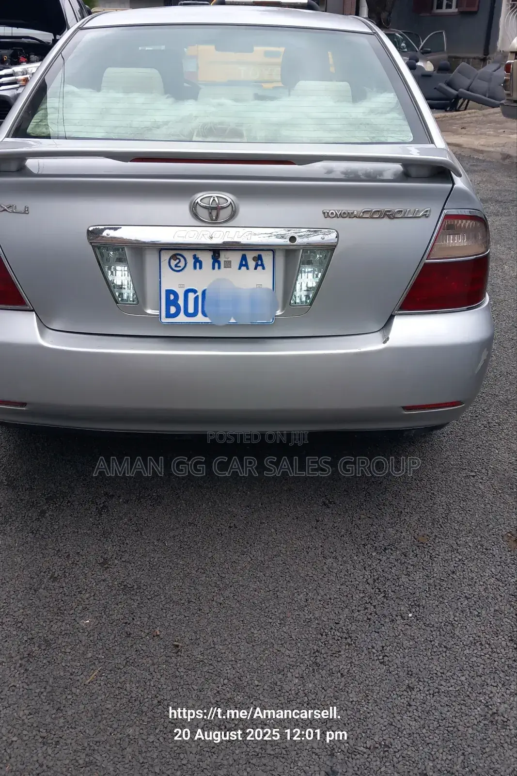 Toyota Corolla 2005 Silver