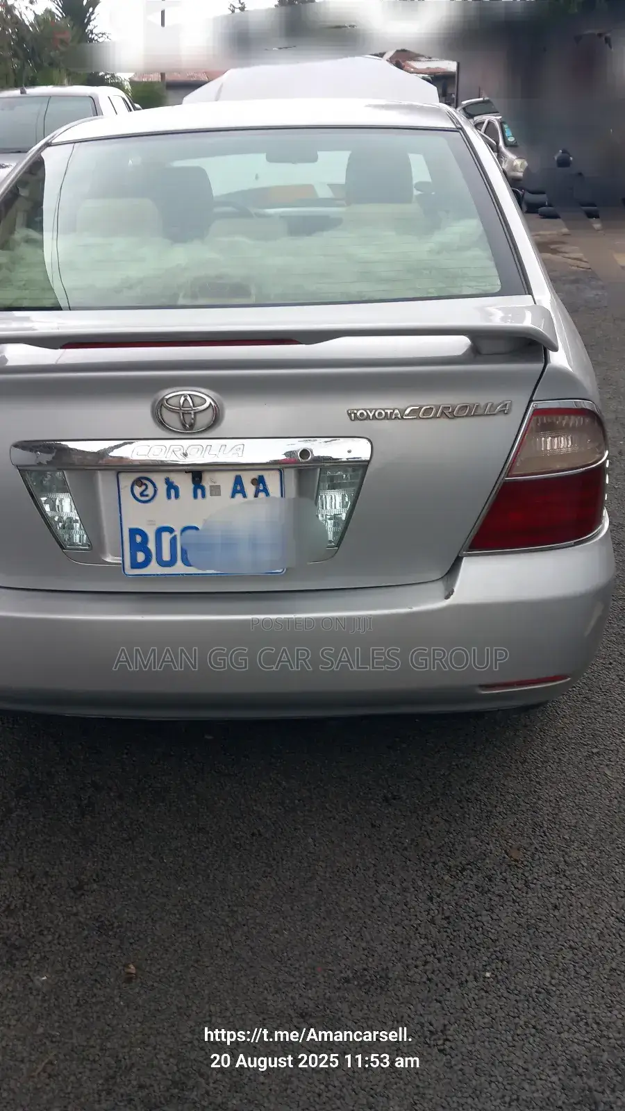 Toyota Corolla 2005 Silver