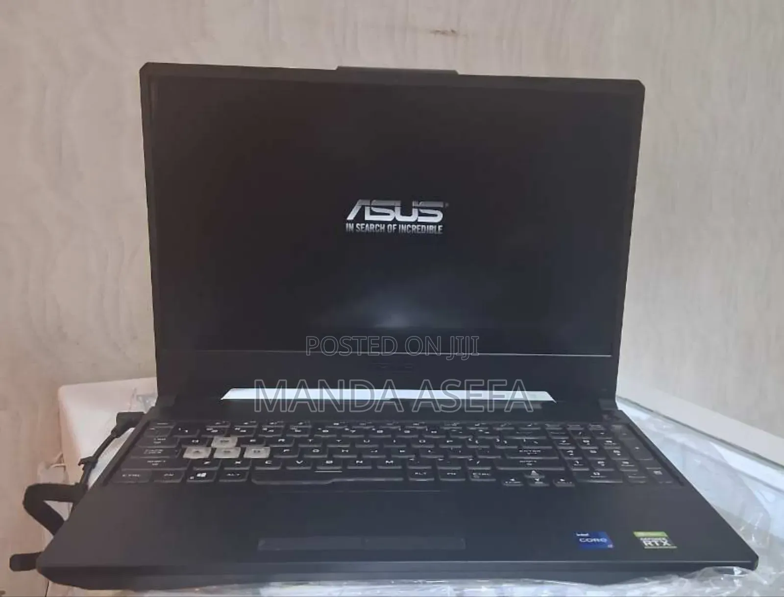 New Laptop Asus TUF Gaming A15 16GB Intel Core I7 SSD 512GB