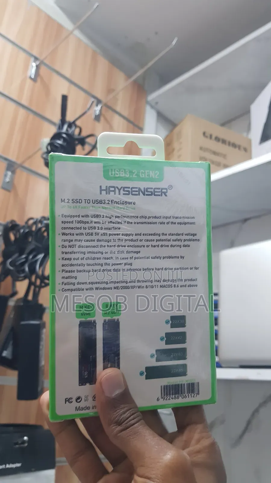 Ram Type SSD Harddisk Reader M.2 Nvme Support