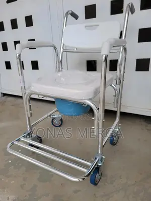 Photo - Commode+Pot Chair爁وpopo+Potty+Bath Chair馭፭soft Padded Armrests坑太popo