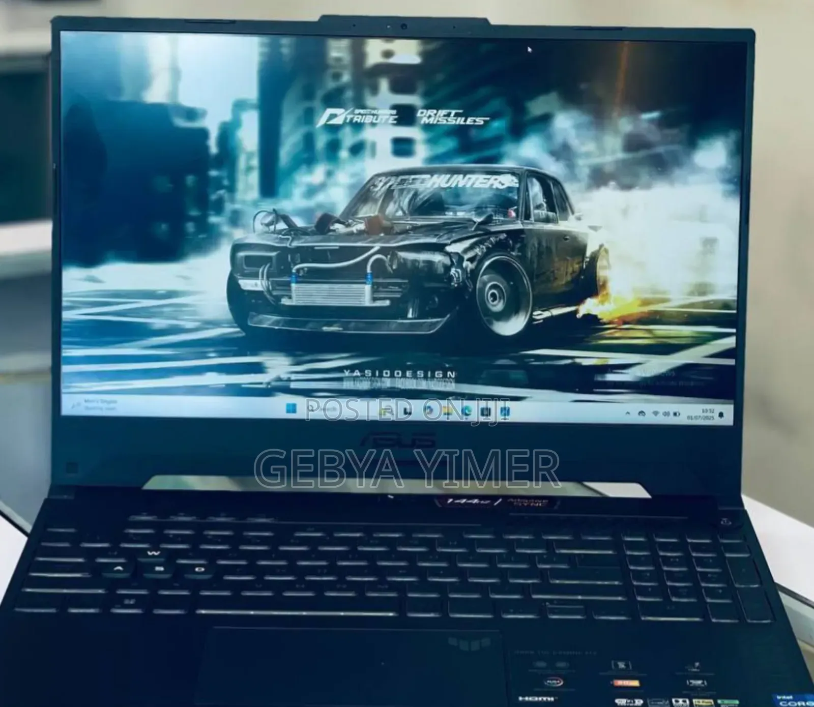 New Laptop Asus TUF Dash F15 16GB Intel Core I7 SSD 512GB