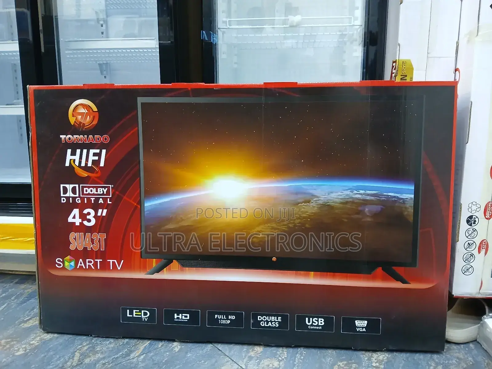 Tornado 43 Inch Smart Uhd Tv