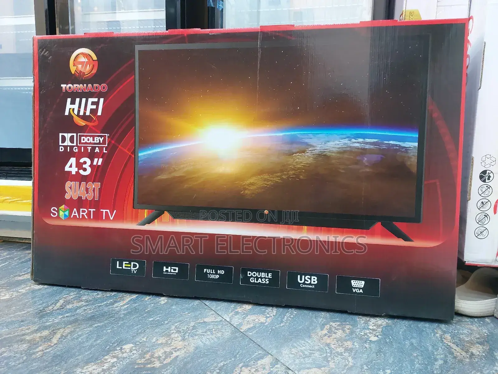 Tornado 43 Inch Smart Uhd Tv