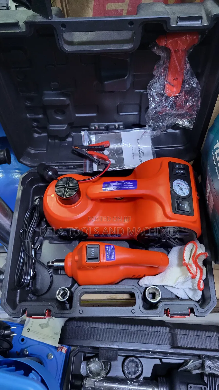 3in1 Electric Hydraulic Floor Jack