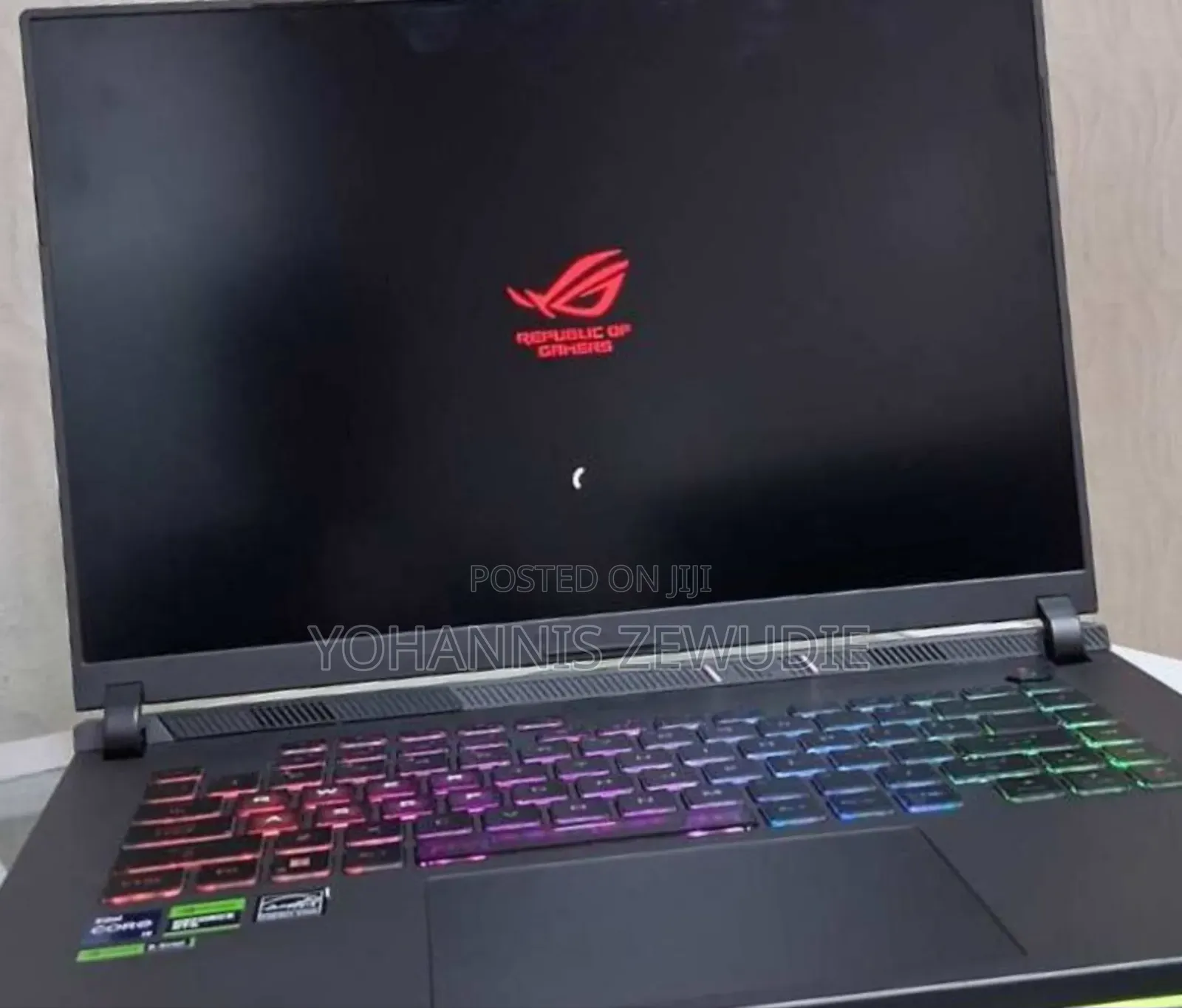 New Laptop Asus ROG Strix G15 16GB Intel Core I7 SSD 1T