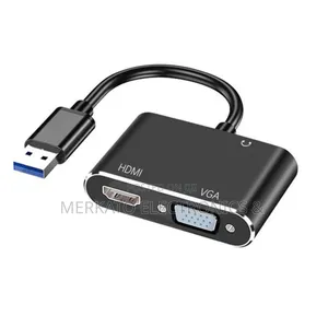 Usb to Hdmi Vga Adapter | 2 in 1 Converter