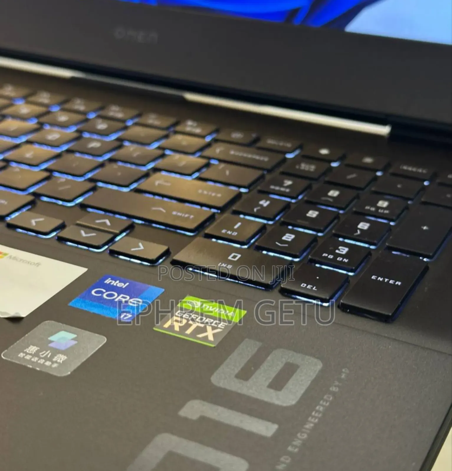 New Laptop HP Omen 16 16GB Intel Core I7 SSD 512GB