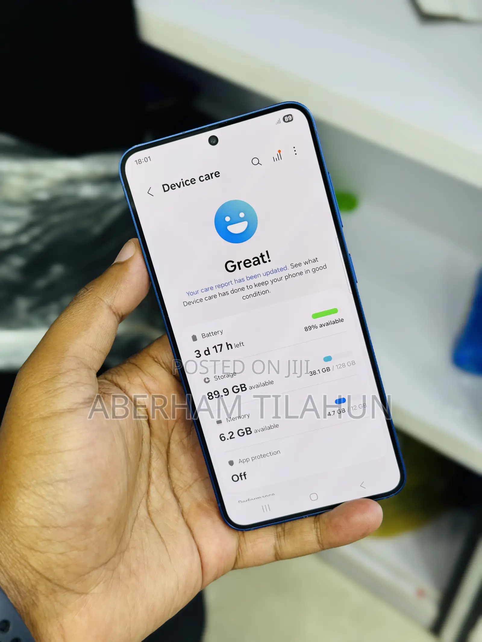 New Samsung Galaxy S25 128 GB Blue