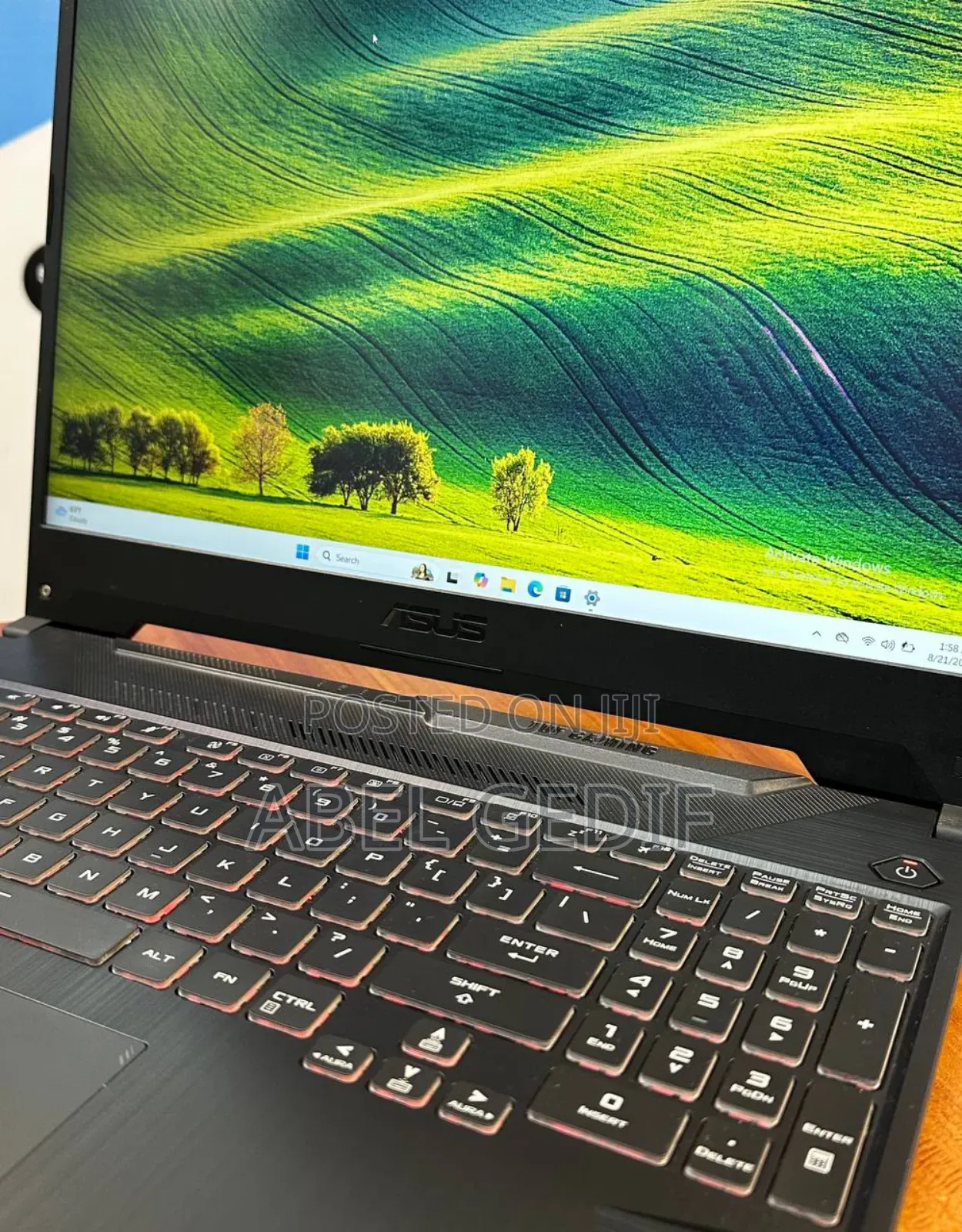 New Laptop Asus TUF Gaming A15 16GB AMD Ryzen 7 SSD 512GB