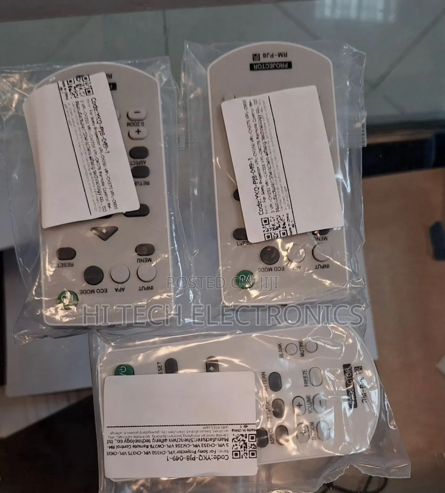 Sony Projector Remot