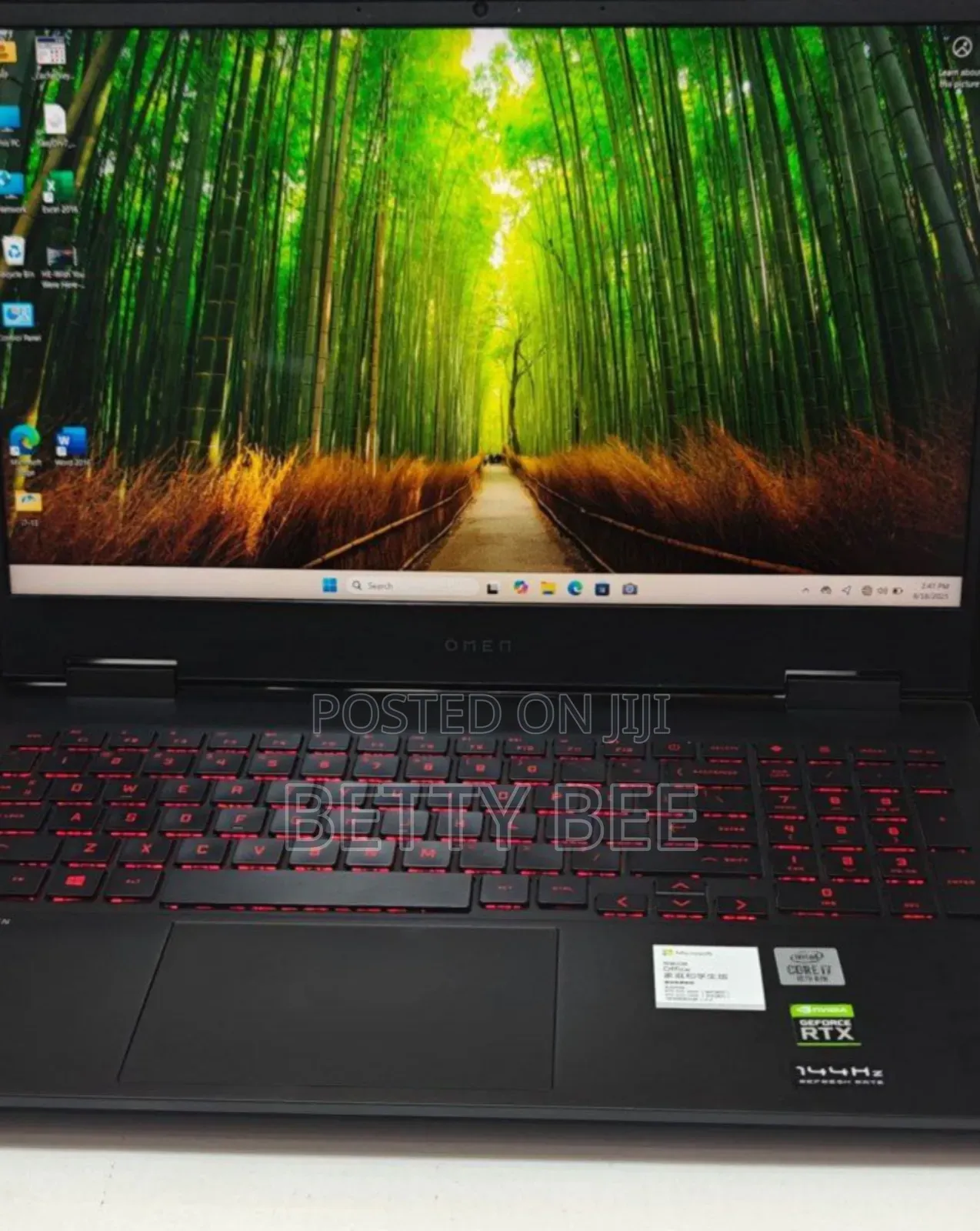 New Laptop HP Omen 15 16GB Intel Core I7 SSD 512GB