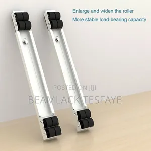 Adjustable Moving Roller Wheels Stand With Brake.