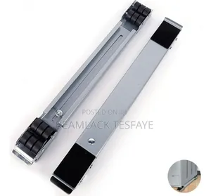 Adjustable Moving Roller Wheels Stand With Brake.