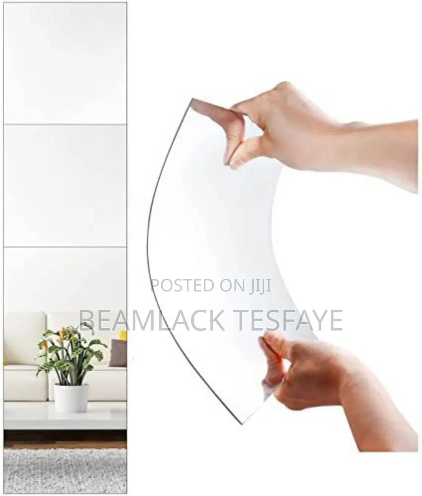 ተጣጣፊ የግድግዳ መስታዎት