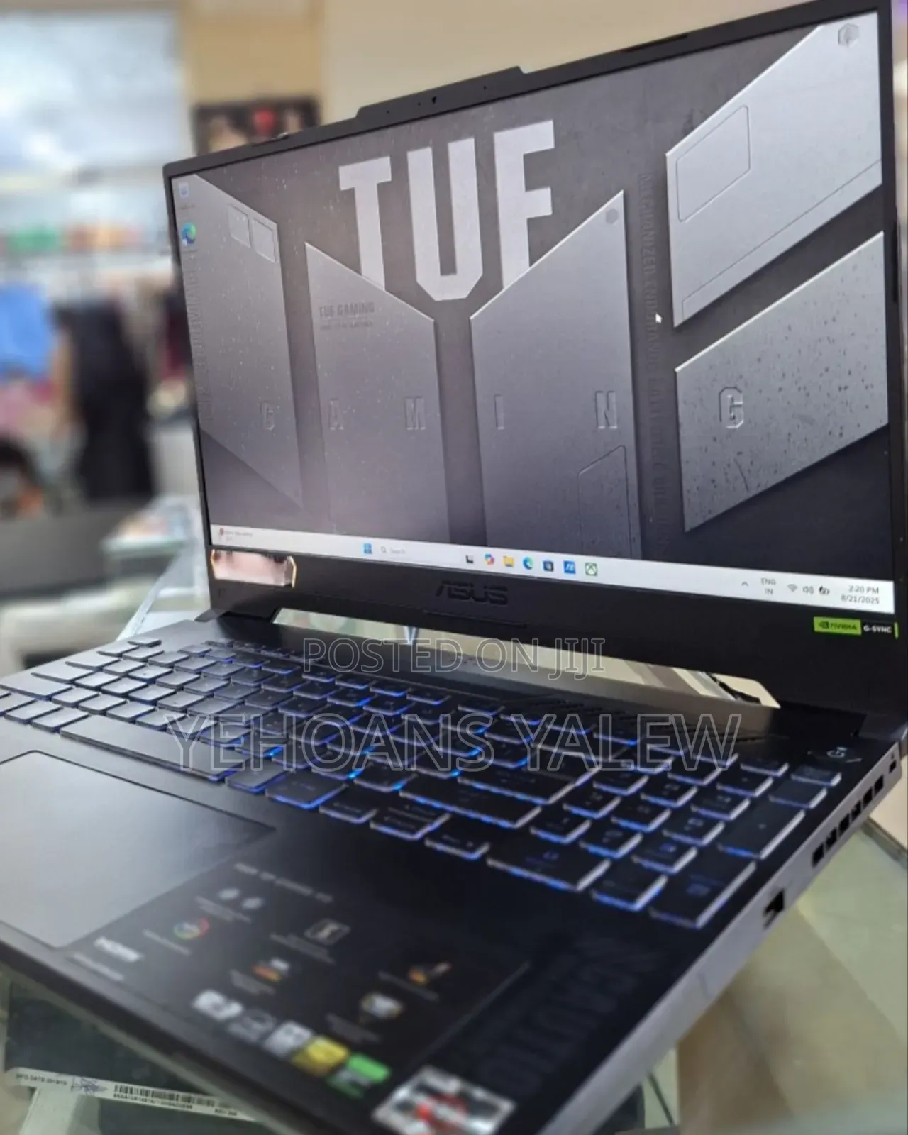 New Laptop Asus TUF Gaming A15 16GB AMD Ryzen 7 SSD 512GB