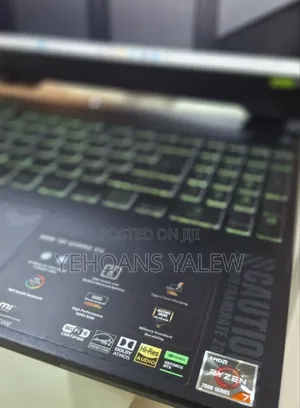 New Laptop Asus TUF Gaming A15 16GB AMD Ryzen 7 SSD 512GB