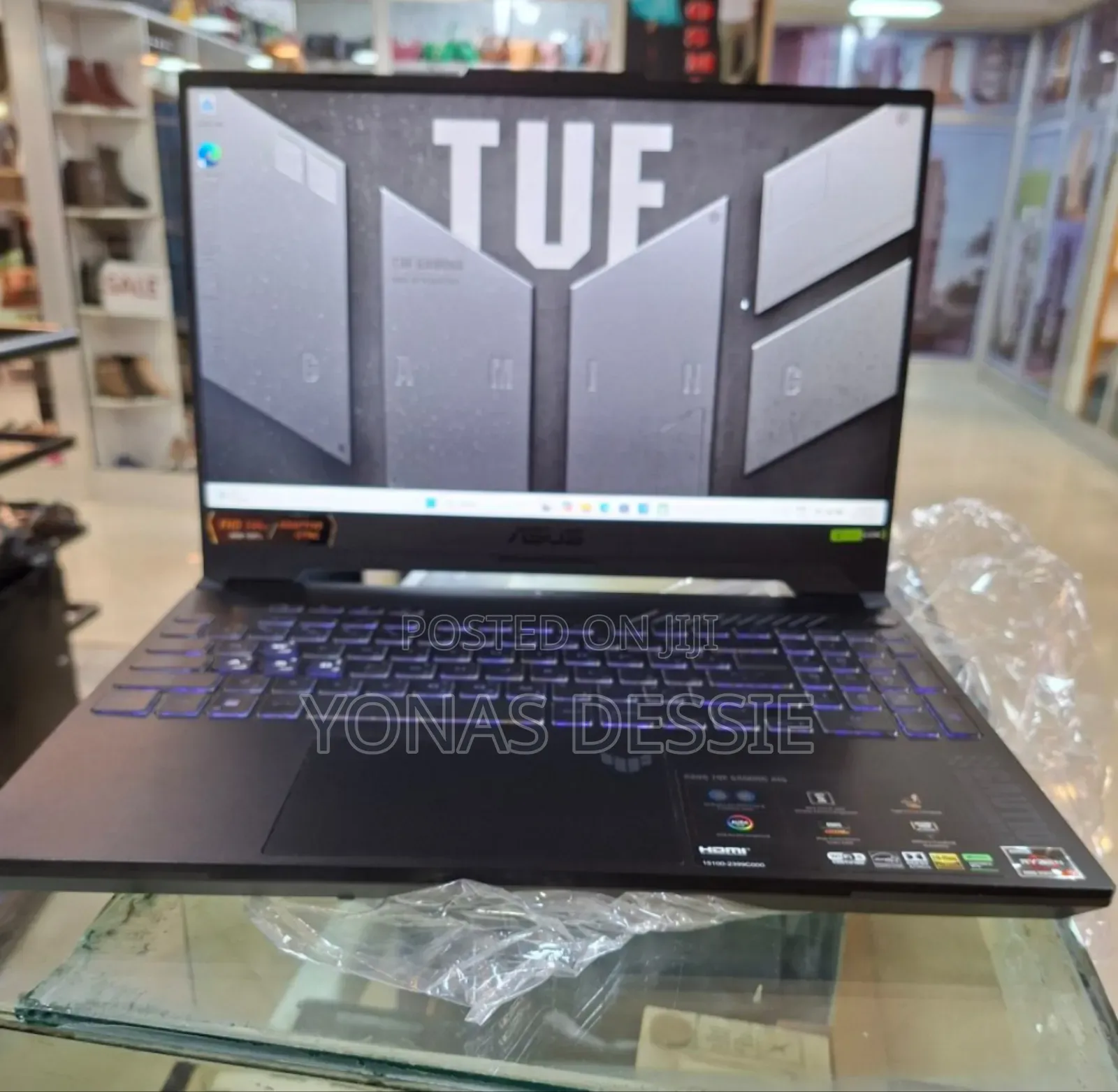 New Laptop Asus TUF Gaming A15 16GB AMD Ryzen 7 SSD 512GB