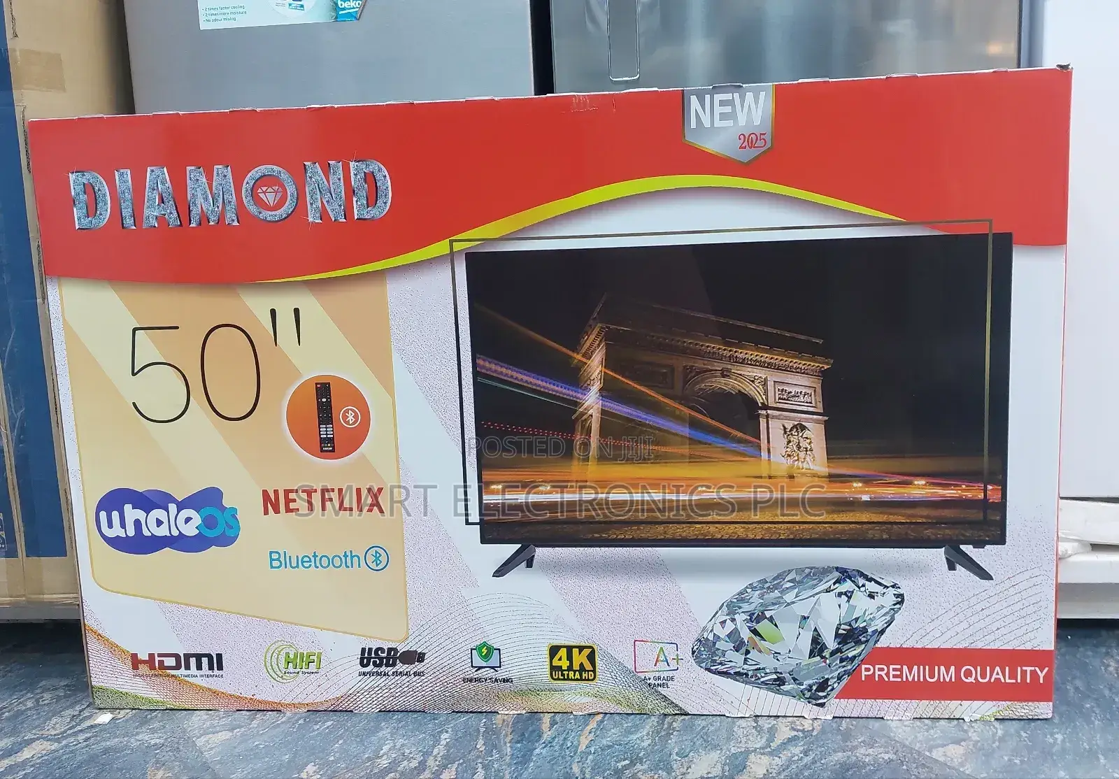 Diamond 50 Inch Smart Uhd Tv