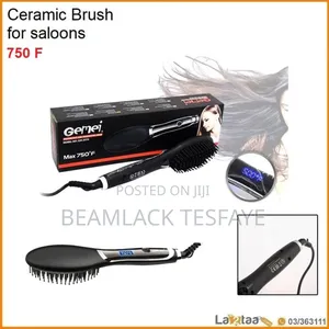 Pro Gemei Professional Hair Straightner Brush