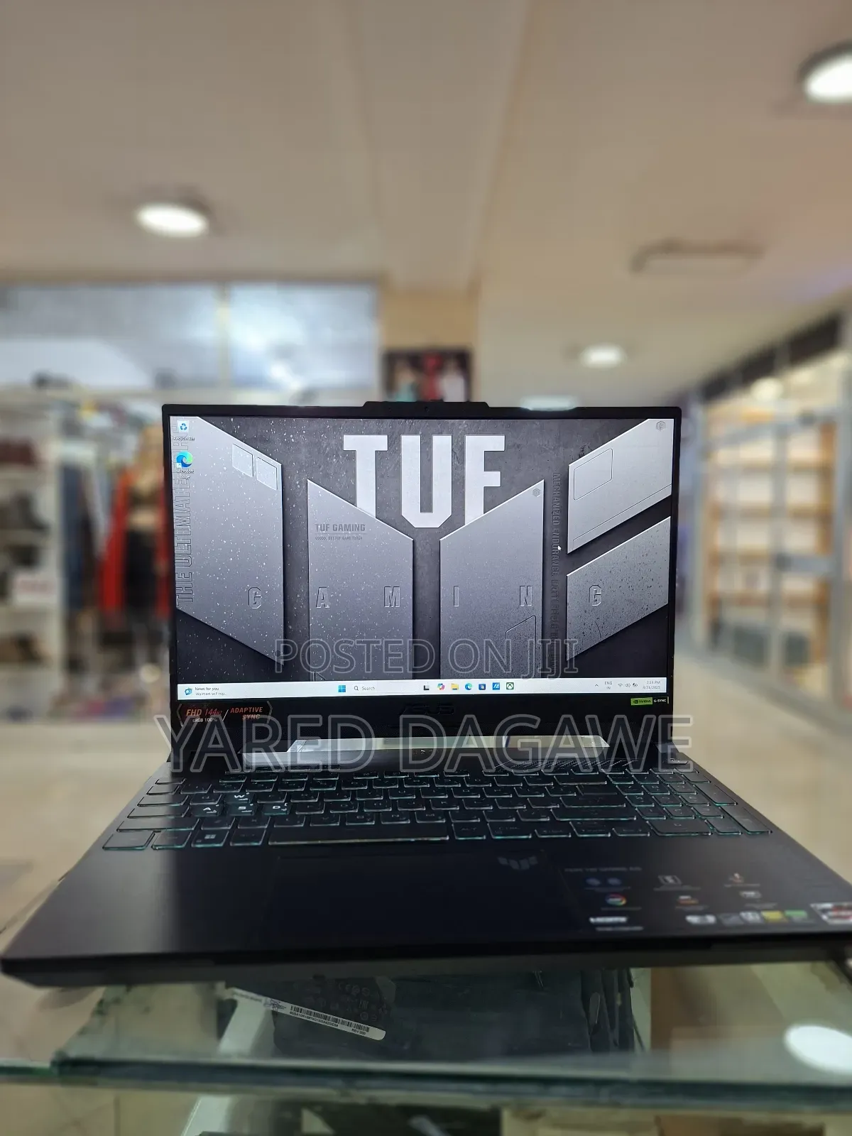 New Laptop Asus TUF Gaming A15 16GB AMD Ryzen 7 SSD 512GB