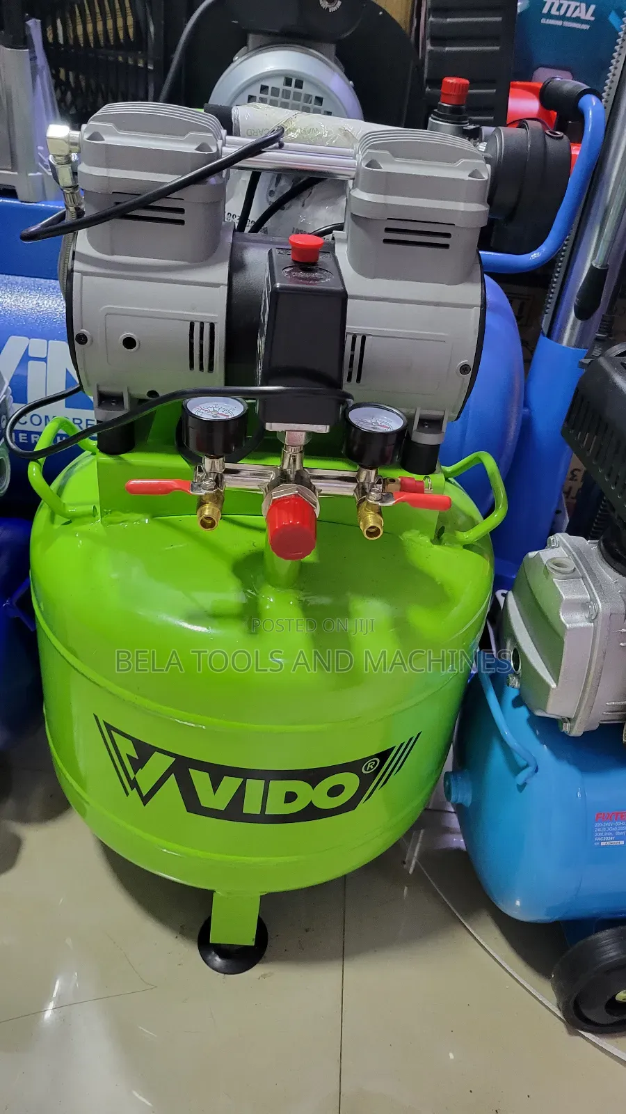 Vido Silent Compressor 38lit