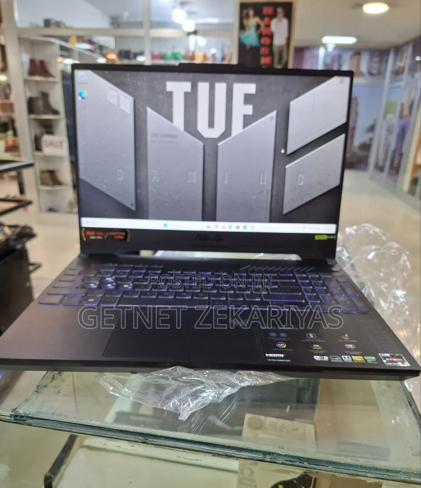 New Laptop Asus TUF Gaming A15 16GB AMD Ryzen 7 SSD 512GB