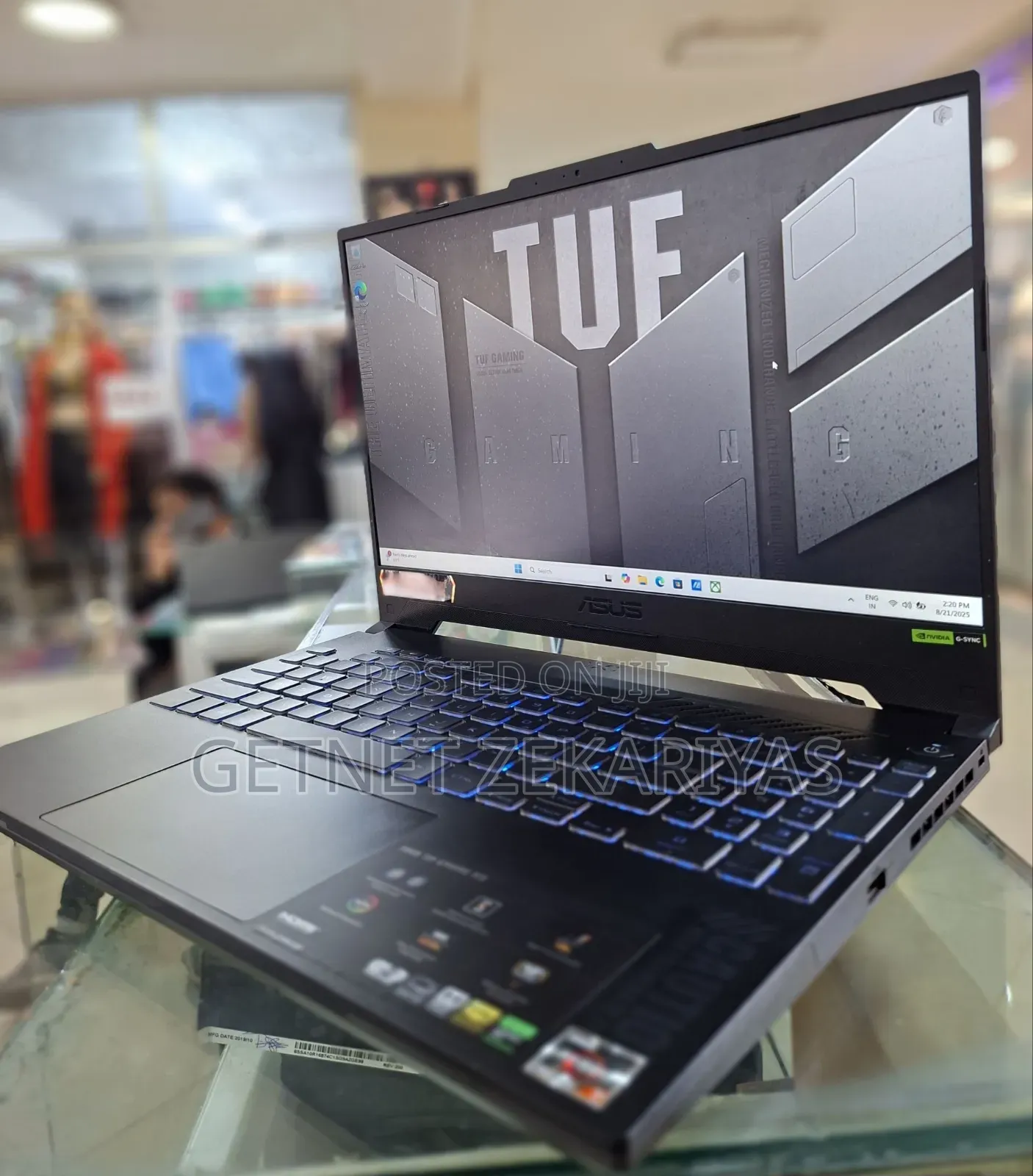 New Laptop Asus TUF Gaming A15 16GB AMD Ryzen 7 SSD 512GB