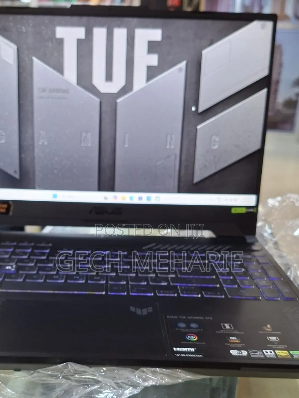 New Laptop Asus TUF Gaming A15 16GB AMD Ryzen 7 SSD 512GB