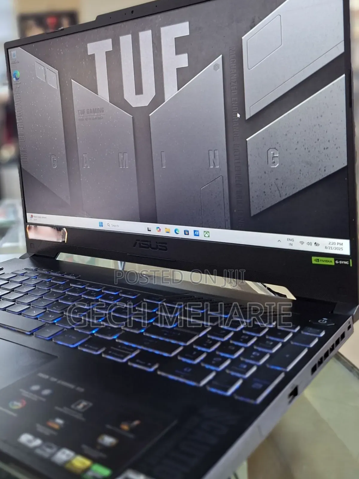 New Laptop Asus TUF Gaming A15 16GB AMD Ryzen 7 SSD 512GB