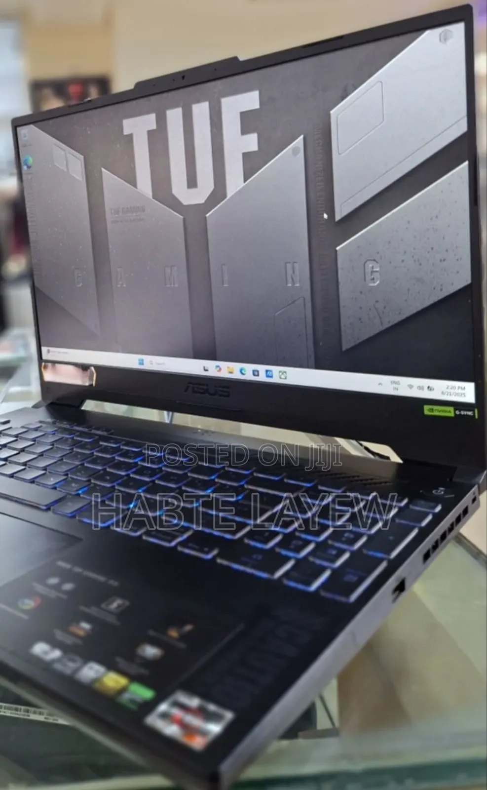 New Laptop Asus TUF Gaming A15 16GB AMD Ryzen 7 SSD 512GB