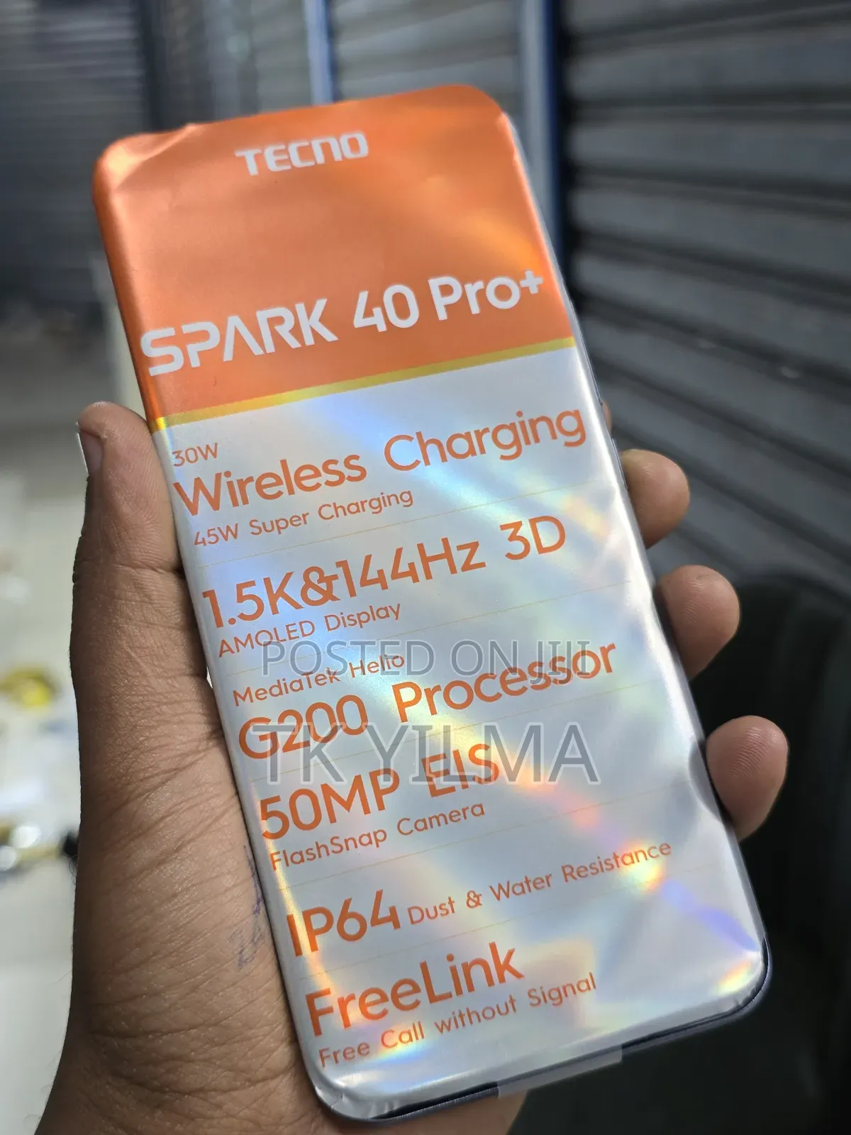 New Tecno Spark 40 Pro+ 256 GB