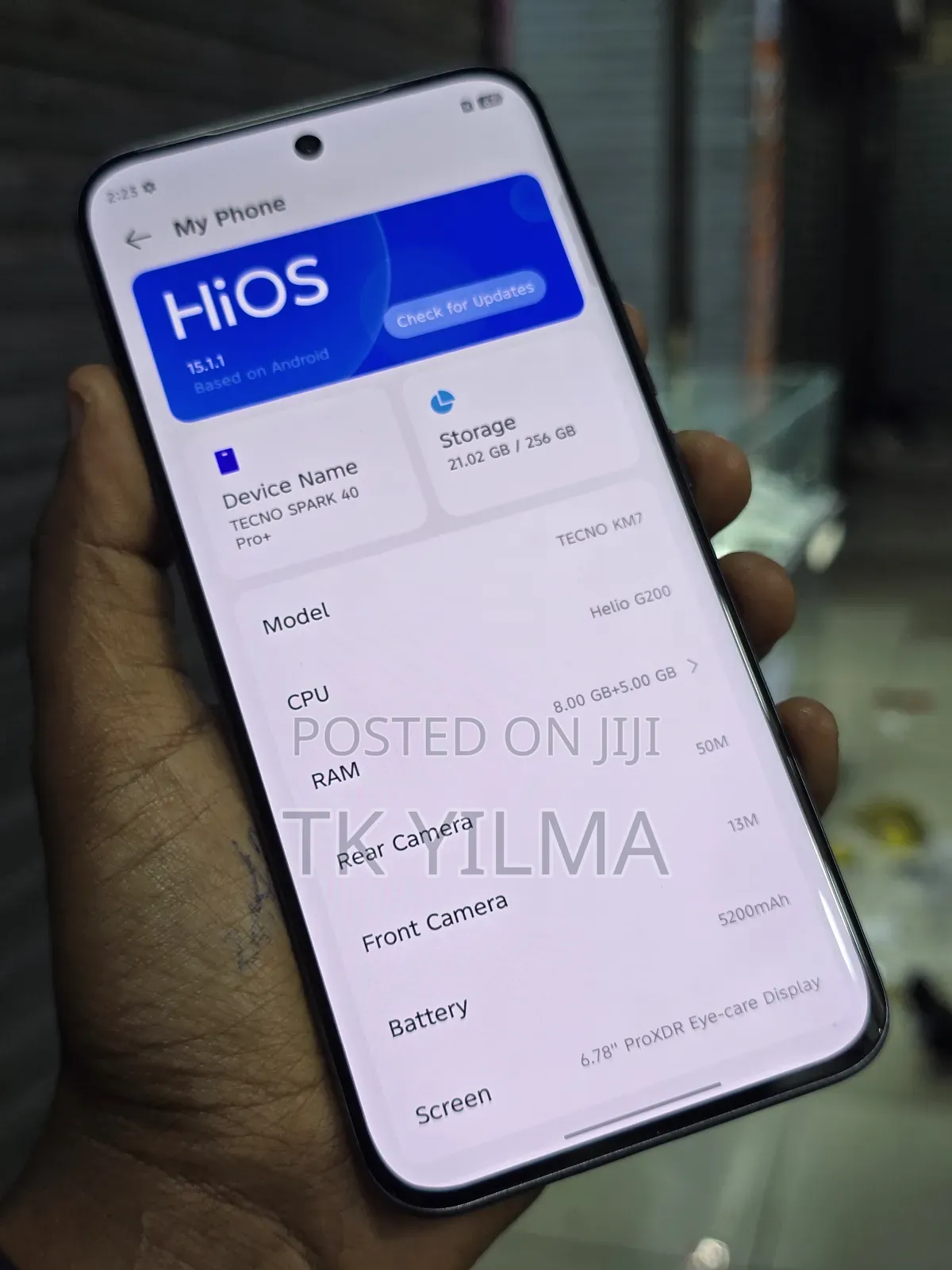 New Tecno Spark 40 Pro+ 256 GB