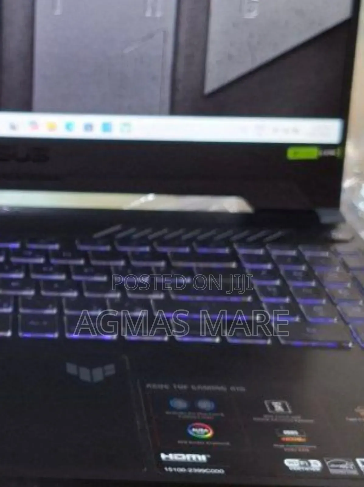 New Laptop Asus TUF Gaming A15 16GB AMD Ryzen 7 SSD 512GB