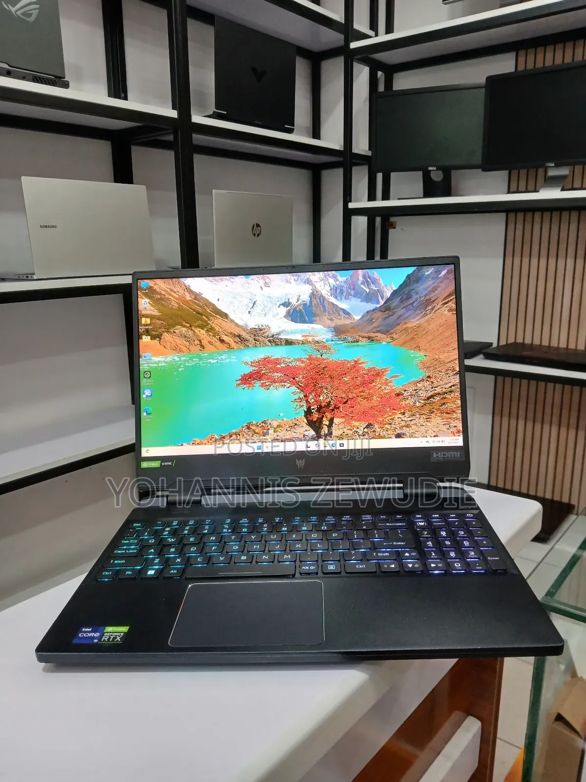 New Laptop Acer Predator Helios 300 16GB Intel Core I9 SSD 512GB