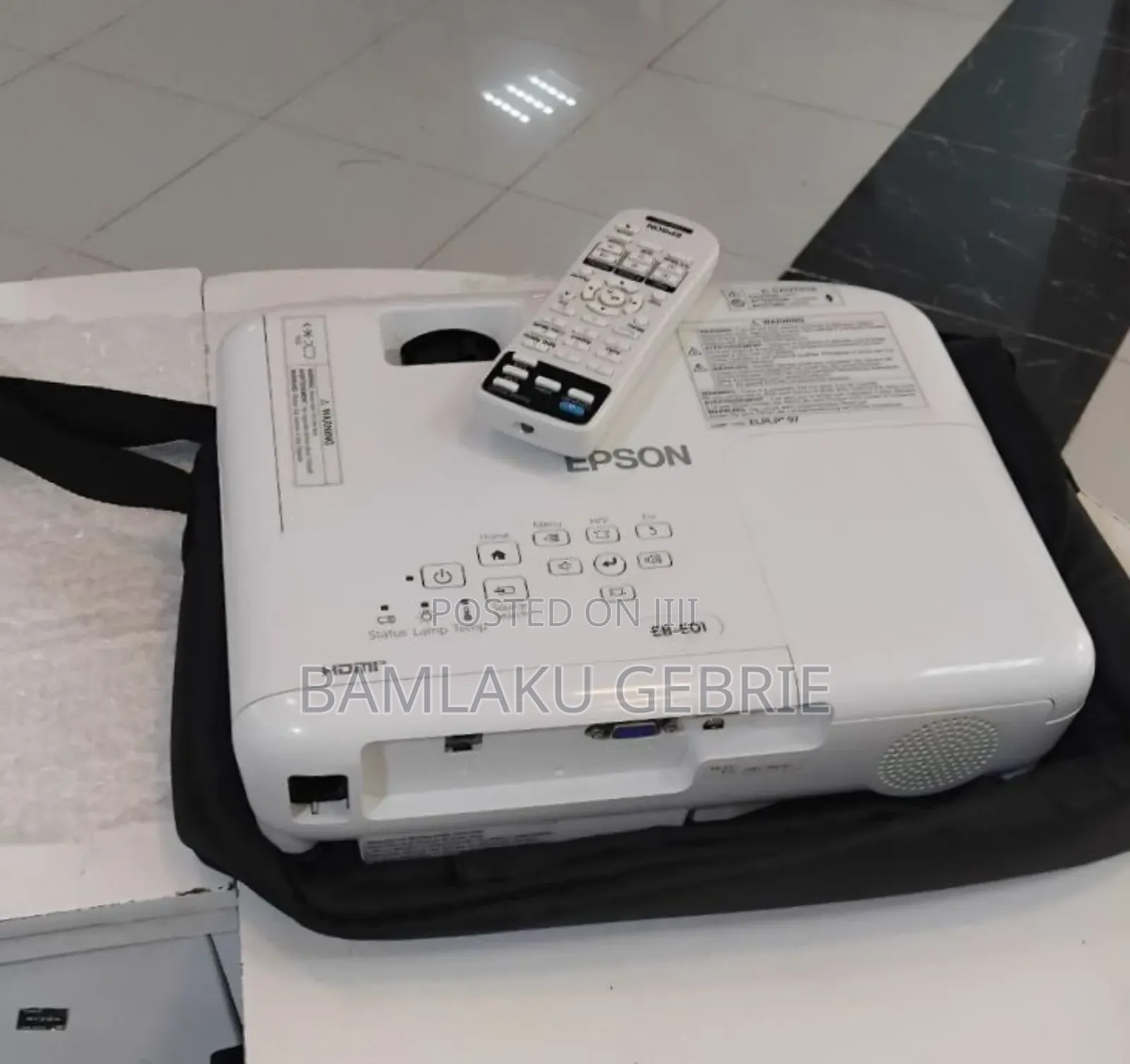 Epson Projector Brand New 
With Cartoon 
Model Name: Eb-E01