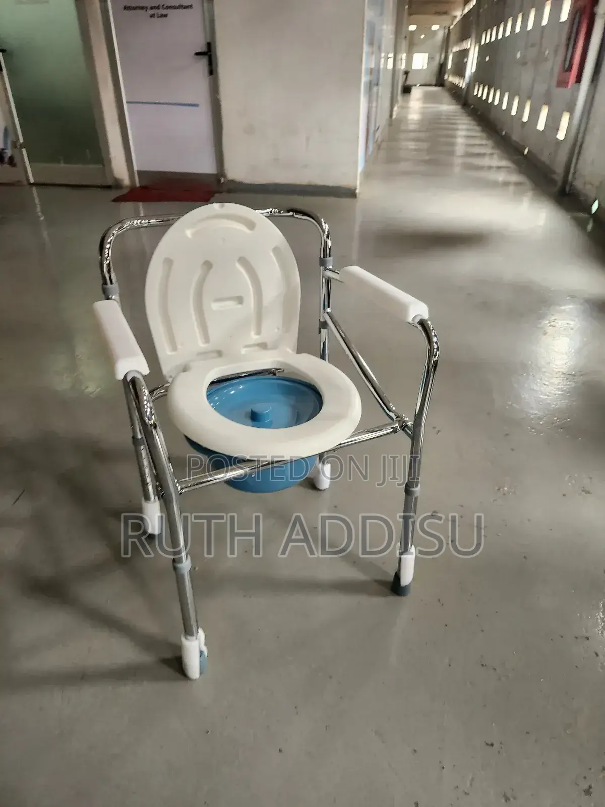 Bedside Commode Pan管制bed Side Toilet Pan段的good Strength Popo Chair New