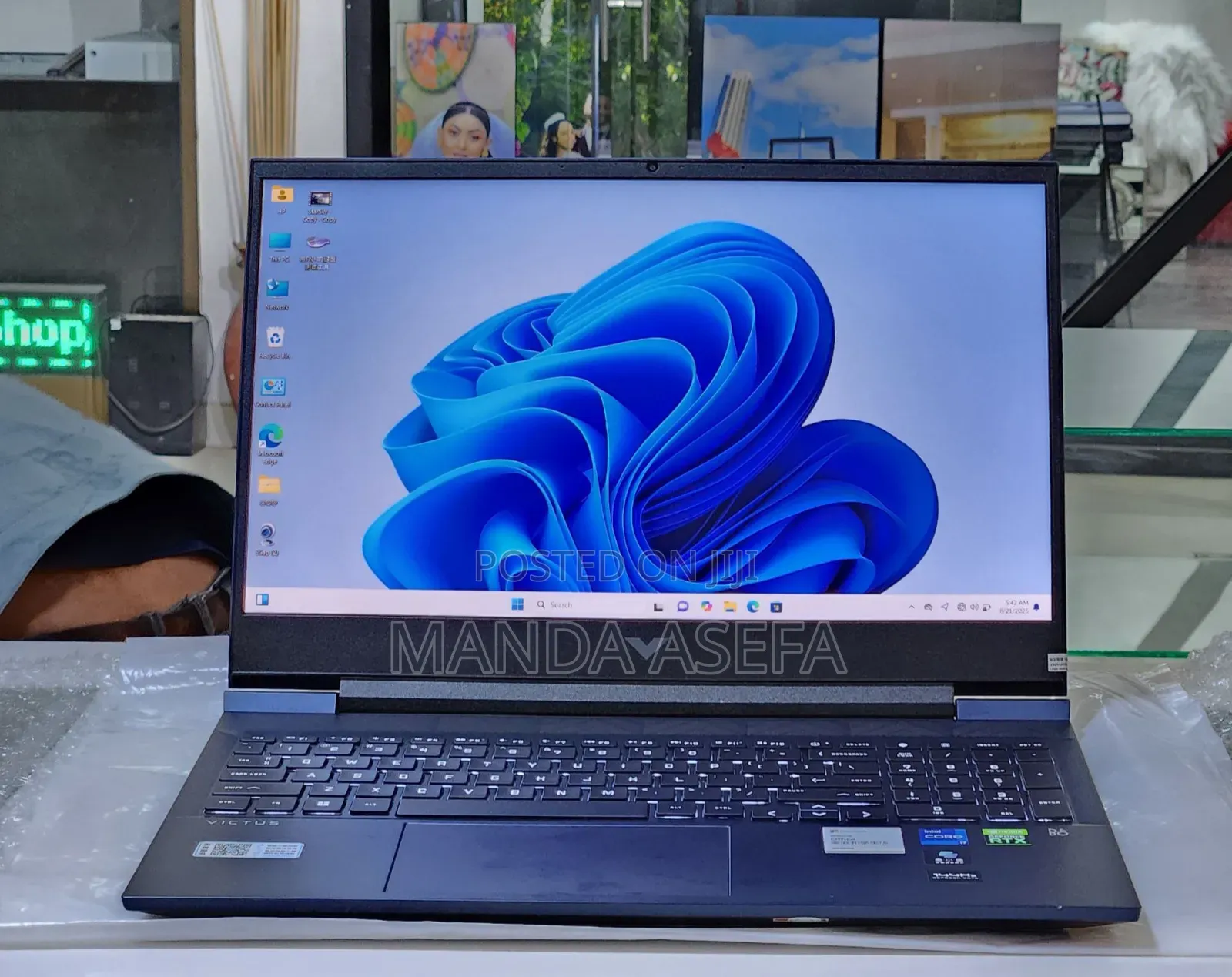 New Laptop HP Victus 16 16GB Intel Core I7 SSD 512GB
