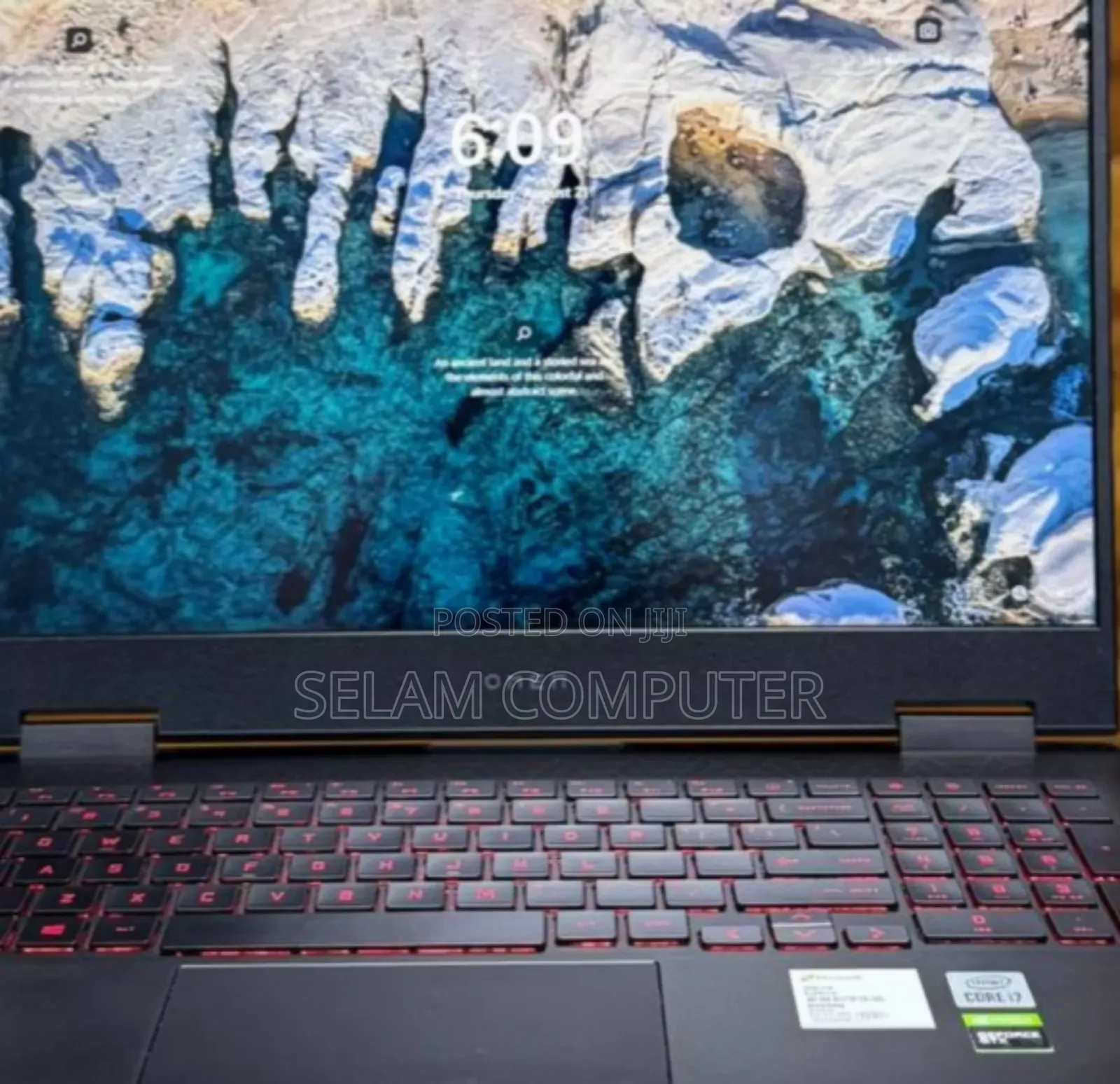 New Laptop HP Omen 15 16GB Intel Core I7 SSD 512GB