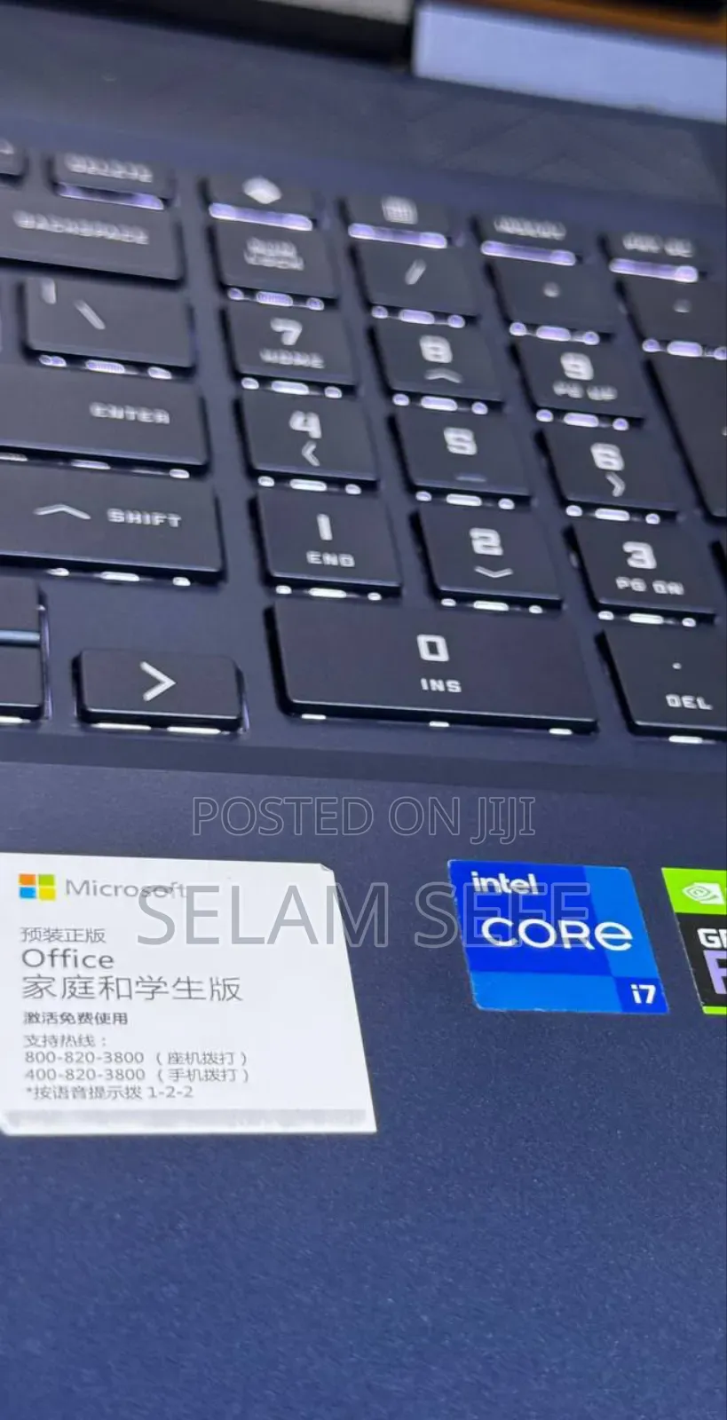 New Laptop HP Victus 16 16GB Intel Core I7 SSD 512GB