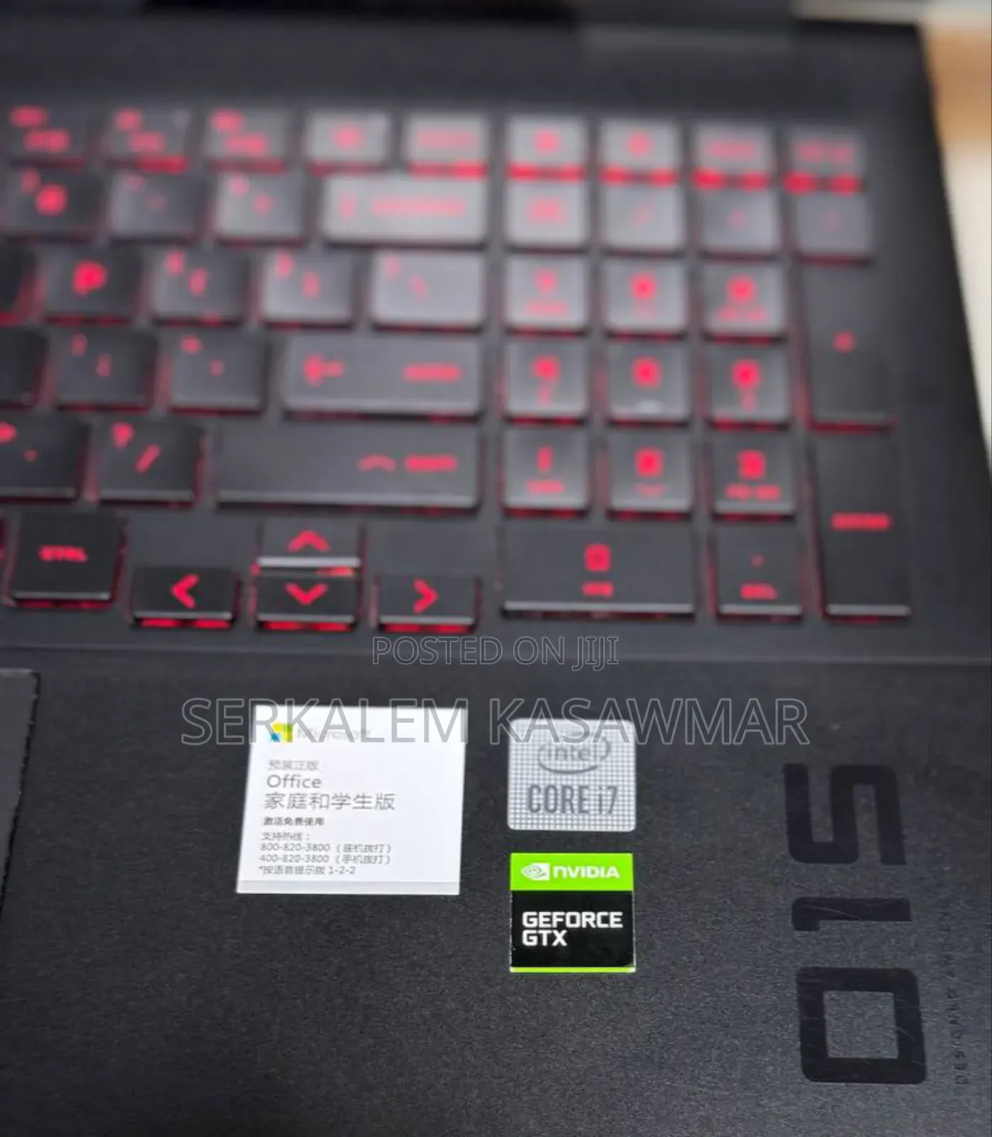 New Laptop HP Omen 15 16GB Intel Core I7 SSD 512GB