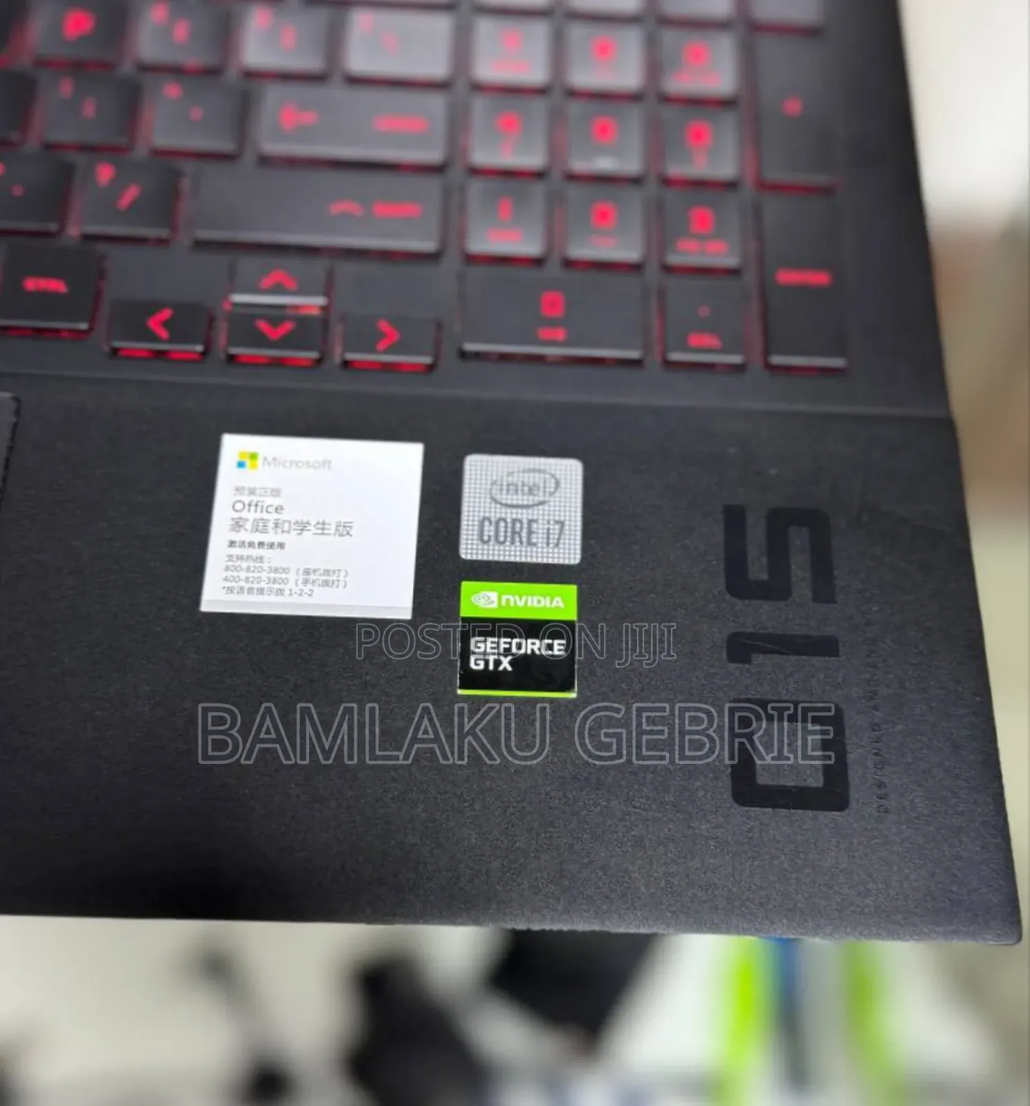 New Laptop HP Omen 15 16GB Intel Core I7 SSD 512GB
