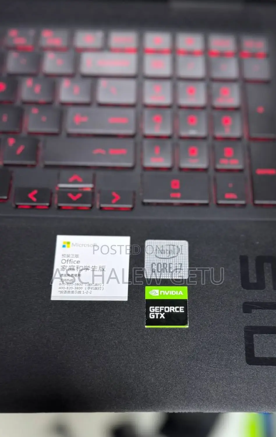 New Laptop HP Omen 16 16GB Intel Core I7 SSD 512GB