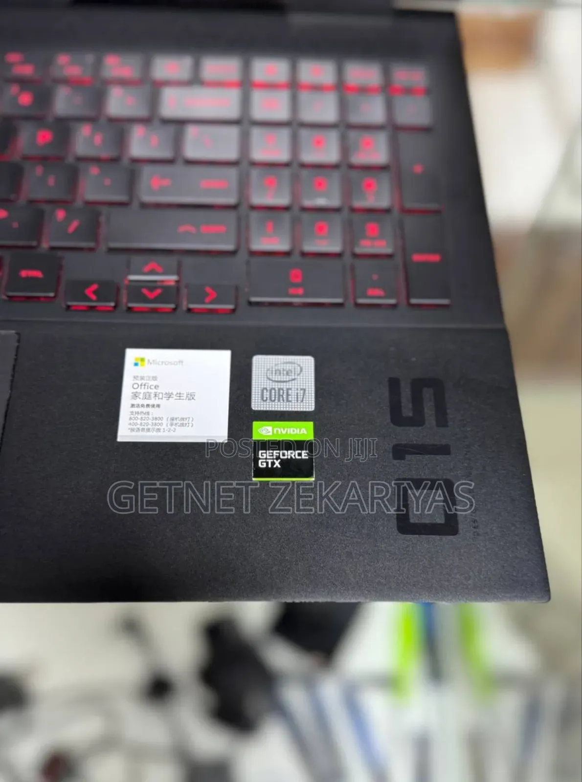 New Laptop HP Omen 15 16GB Intel Core I7 SSD 512GB