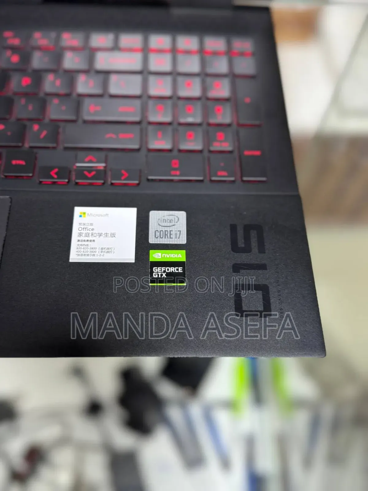 New Laptop HP Omen 15 16GB Intel Core I7 SSD 512GB